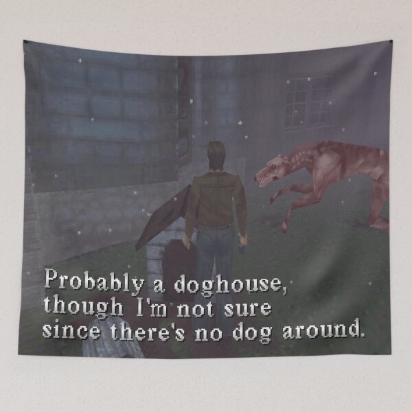 Item preview, Silent Hill 1 Harry Mason Probably A Doghouse Meme designed and sold by senaeksi.