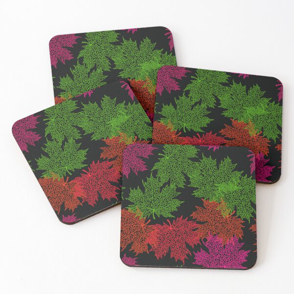 Item preview, Colorful Maple Leaves pattern - M15 designed and sold by Art-by-Geoff.