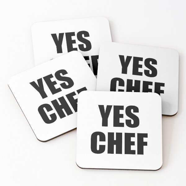 Item preview, YES CHEF Kitchen Culinary Pastry Chef Funny Design designed and sold by PuddleMart.
