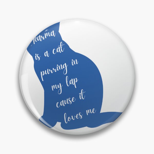 Item preview, karma is a cat designed and sold by redwhiteandrae.