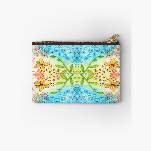 Item preview, Multicolor Watercolor Design 282 flower abstract designed and sold by artbylucie.