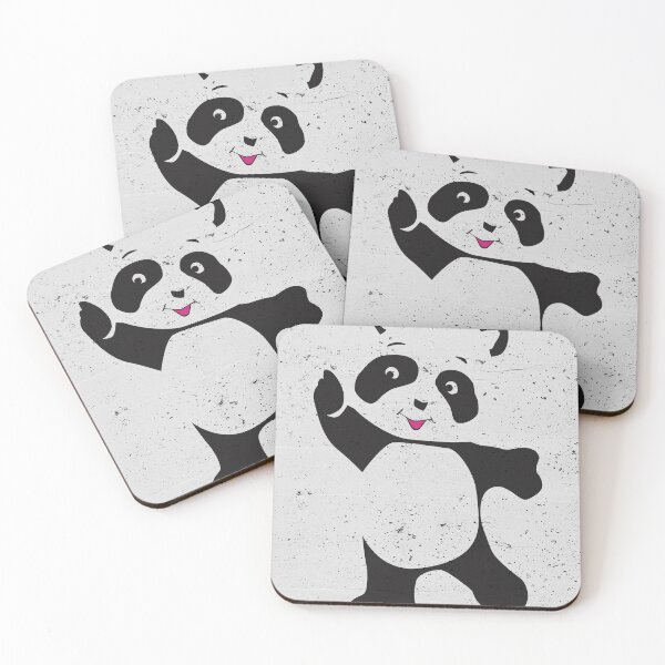 Item preview, Panda on Concrete designed and sold by WallGarden.