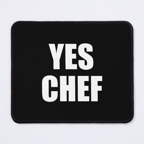 Item preview, YES CHEF Kitchen Culinary Pastry Chef Funny Design designed and sold by PuddleMart.