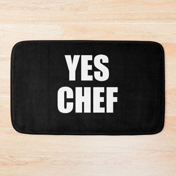 Item preview, YES CHEF Kitchen Culinary Pastry Chef Funny Design designed and sold by PuddleMart.