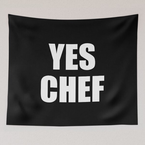 Item preview, YES CHEF Kitchen Culinary Pastry Chef Funny Design designed and sold by PuddleMart.