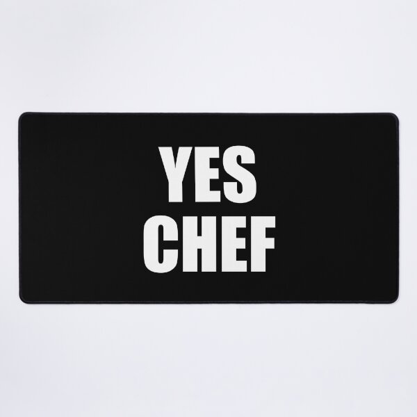 Item preview, YES CHEF Kitchen Culinary Pastry Chef Funny Design designed and sold by PuddleMart.