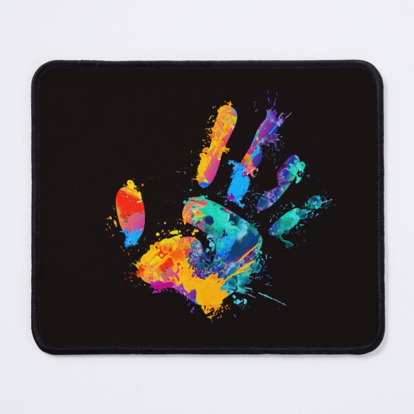 Item preview, Colorful hand print, abstract designed and sold by zeljana0504.