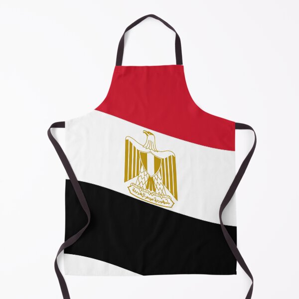 Item preview, Wavy Egyptian National Flag designed and sold by EgyptConnection.