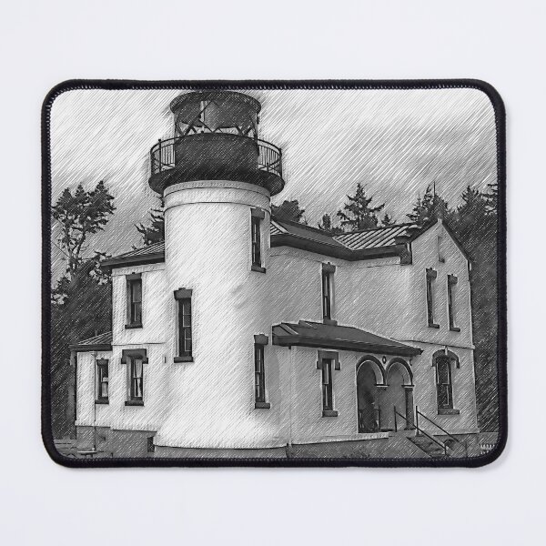 Item preview, Admiralty Head Lighthouse Sketched designed and sold by KirtTisdale.