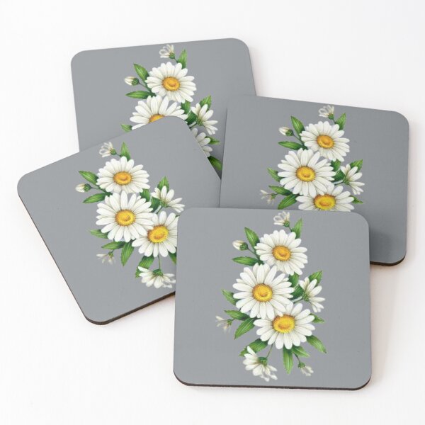 Item preview, painted golden yellow daisies on soft sage green designed and sold by Stevenobinsun.