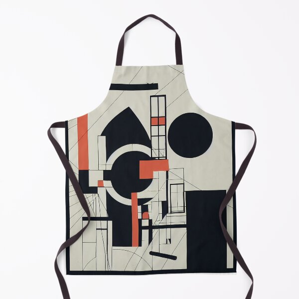 Item preview, Bauhaus Black Red Design Inspired by Bauhaus Dessau Style designed and sold by KOTOdesign.