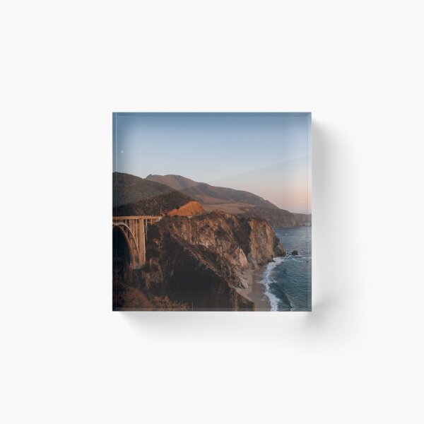 Item preview, Bixby bridge in Big Sur during sunset designed and sold by LuckyU3.