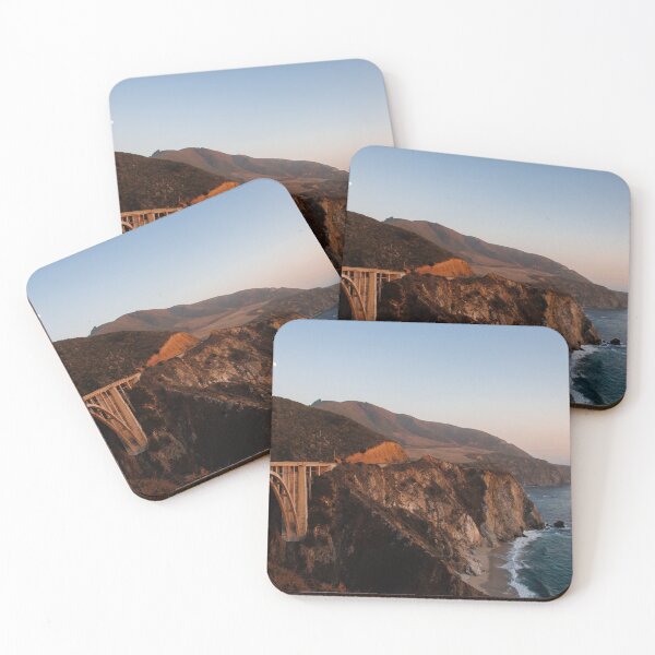 Item preview, Bixby bridge in Big Sur during sunset designed and sold by LuckyU3.