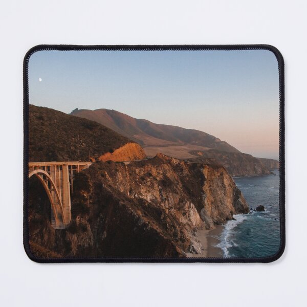 Item preview, Bixby bridge in Big Sur during sunset designed and sold by LuckyU3.