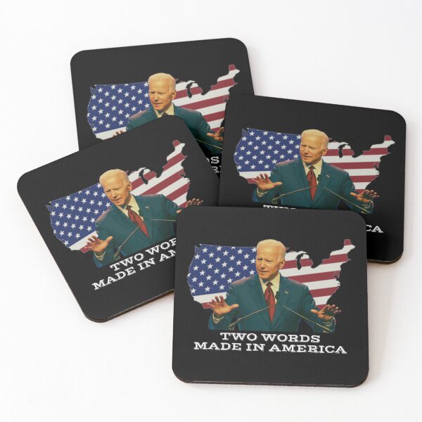 Item preview, Two Words Made In America Joe Biden USA designed and sold by Universe4ART.