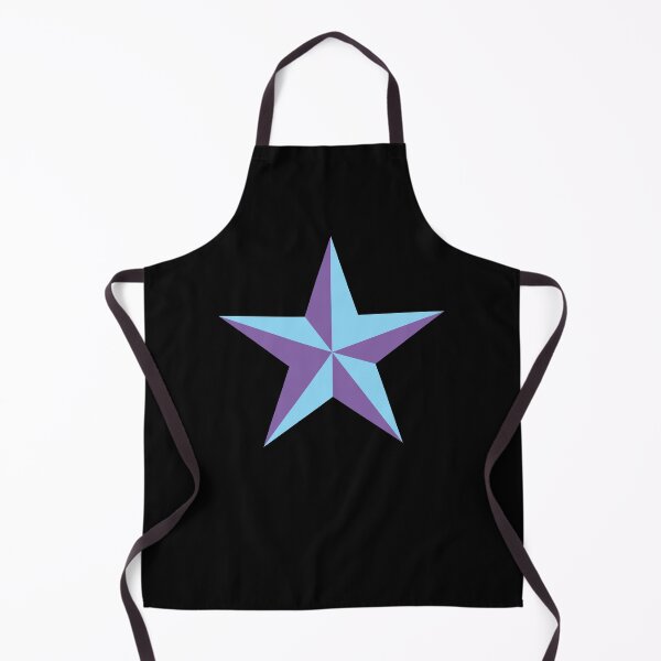 Item preview, Purple & Blue Star/s - on Black designed and sold by sleepingdogprod.