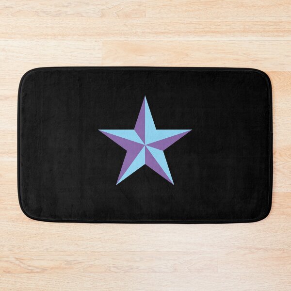 Item preview, Purple & Blue Star/s - on Black designed and sold by sleepingdogprod.