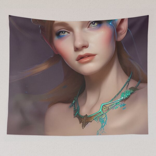 Item preview, Pretty Fantasy Elf Princess designed and sold by Eliteijr.