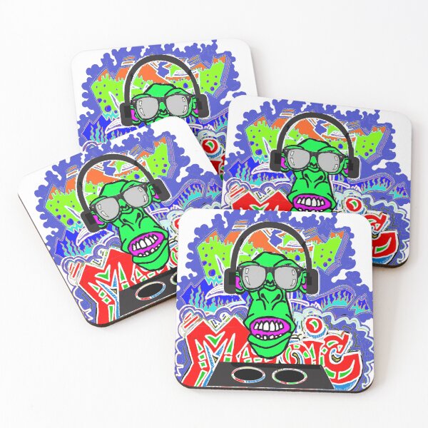 Item preview, Monkey D.J. Epic Music techno 7 designed and sold by LowEndGraphics.
