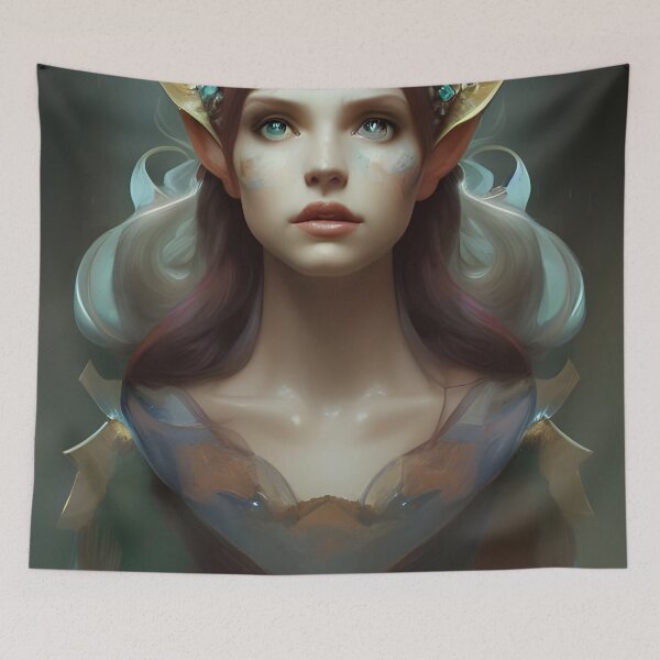 Item preview, Beautiful Fantasy Elf Princess designed and sold by Eliteijr.