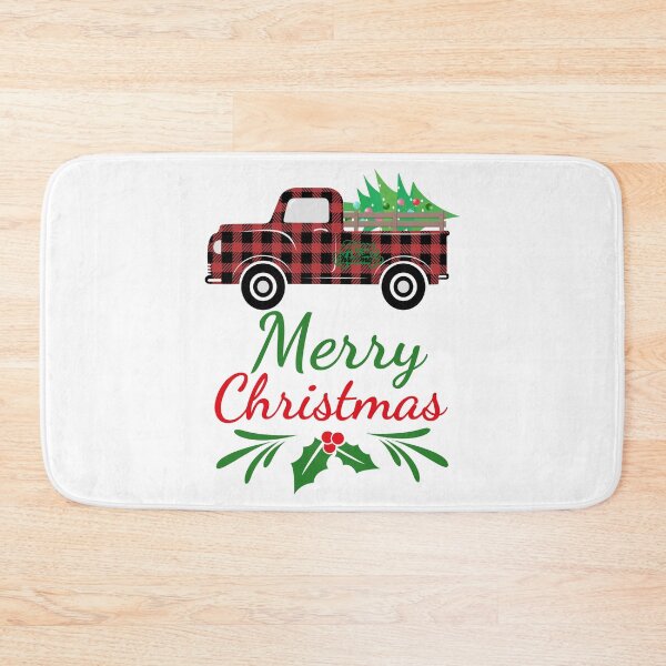 Item preview, Merry Christmas - Happy Christmas - Christmas Truck designed and sold by WBP Mart.