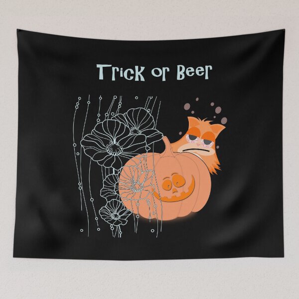 Item preview, Trick or Beer, Halloween designed and sold by CONTRAPINK.