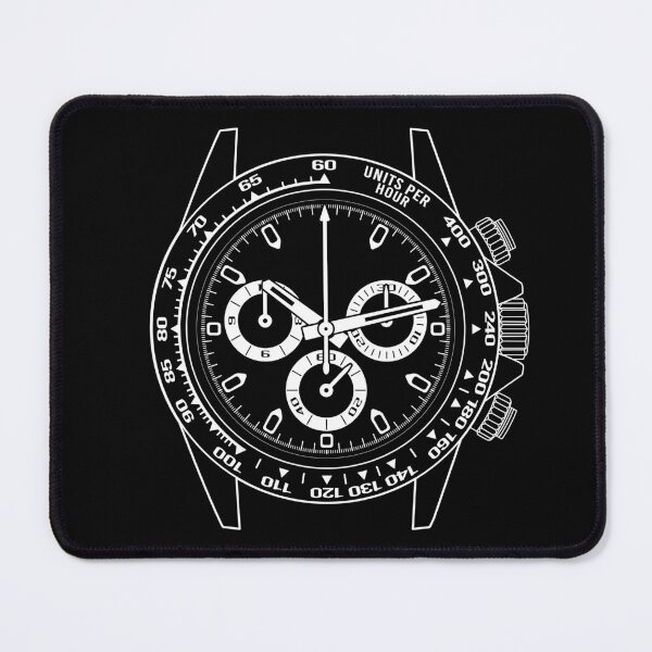 Item preview, Luxury Chron Panda Wristwatch Outline designed and sold by HSDESIGNS  SHOP.