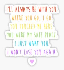 Pegatina Femslash Ship Quotes (para la caridad)