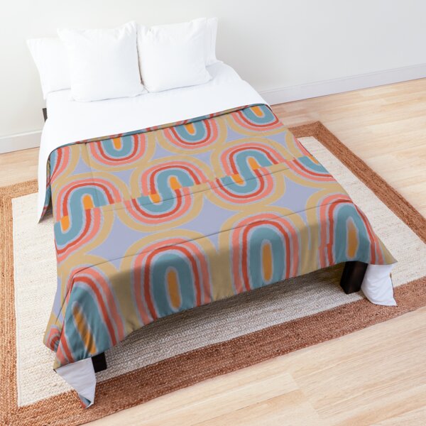  Manta estética de franela de remolinos ondulados abstractos de  los años 70 para sofá, lindas mantas y mantas para cama, mantas retro  bohemias minimalistas para niñas y niños, accesorios de cama