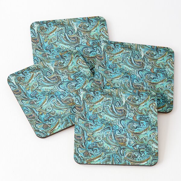 Item preview, Liquid Paisley designed and sold by ONE-ART.