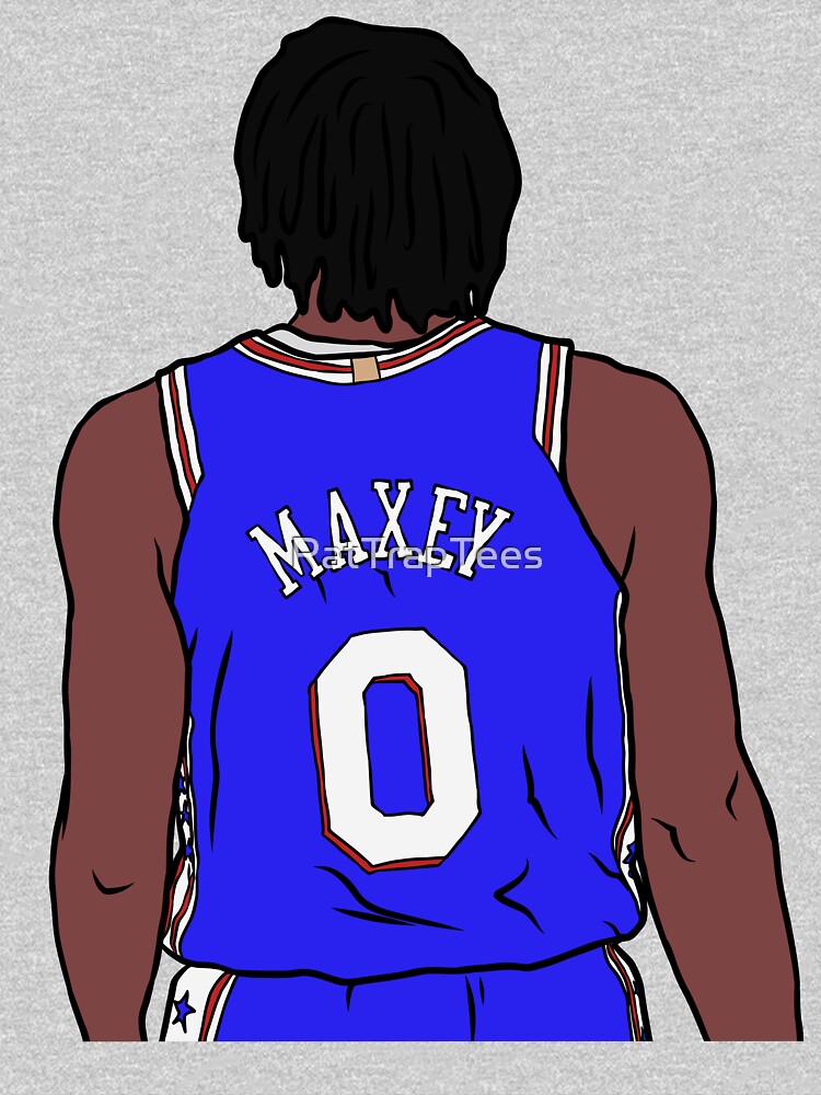 Tyrese Maxey Back-To by RatTrapTees