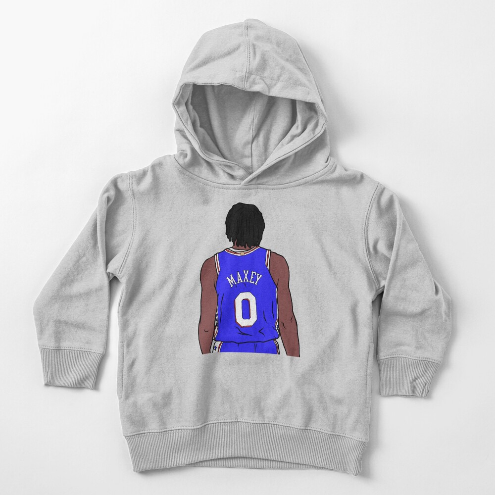 Tyrese Maxey Back-To Toddler Pullover Hoodie