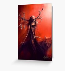 Lolly Willow - © Art by Élian Black'Mor Greeting Card
