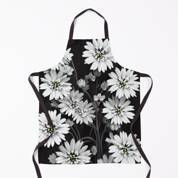 Item preview, Black and white flower patterns designed and sold by ArteEterno.