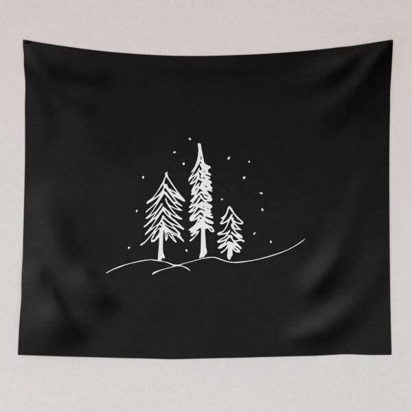Item preview, Hand Drawn Trees Scenery designed and sold by Ashlison.