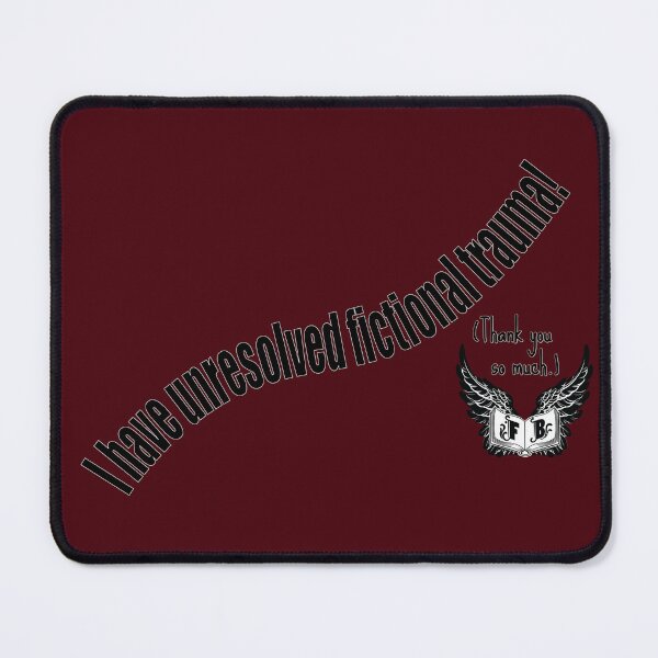 Item preview, The Fangirl Business: Unresolved Fictional Trauma designed and sold by TheFangirlBiz.