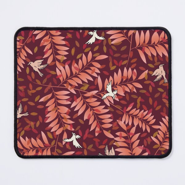 Item preview, Birds in Fall Garden - Red designed and sold by JaselviiStudio.
