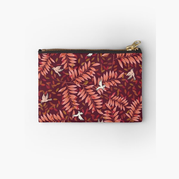 Item preview, Birds in Fall Garden - Red designed and sold by JaselviiStudio.