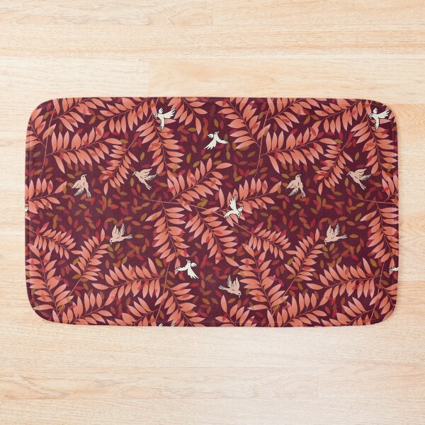 Item preview, Birds in Fall Garden - Red designed and sold by JaselviiStudio.