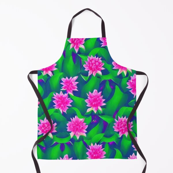 Item preview, Patterns of pink flowers and green leaves designed and sold by ArteEterno.