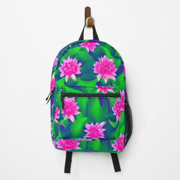 Item preview, Patterns of pink flowers and green leaves designed and sold by ArteEterno.