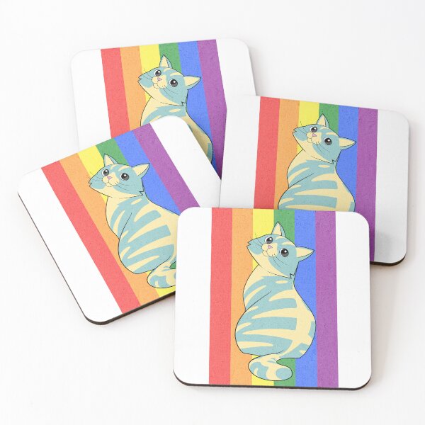 Item preview, pride cat designed and sold by ART3M1S1A.