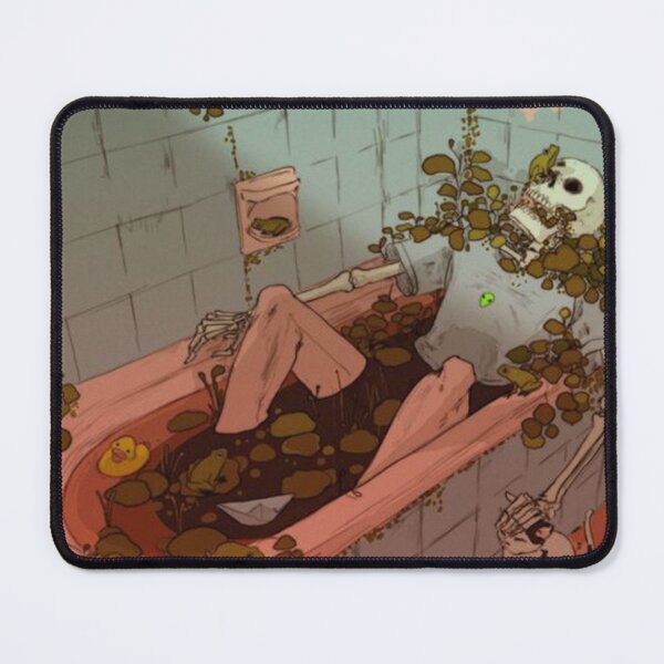 Item preview, Skeleton On Bathroom designed and sold by edwardreeve.