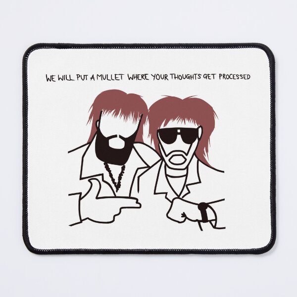 Item preview, Mullet Where Your Thoughts Get Processed designed and sold by TMVSArts.