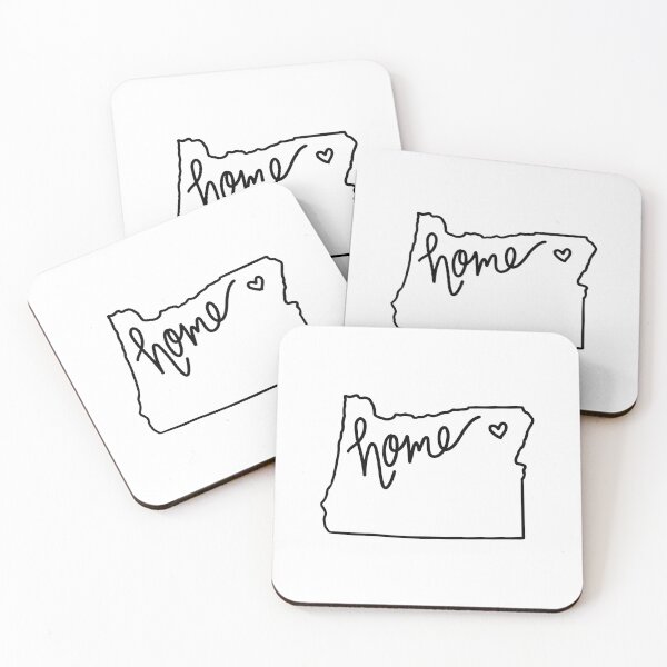 Item preview, Cute Oregon Home State Outline Sticker designed and sold by Sarah DaSilva.