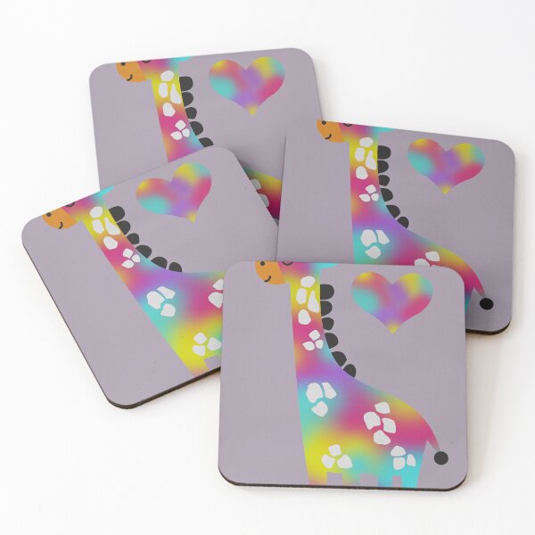 Item preview, Kids Giraffe Heart Colorful designed and sold by WallGarden.