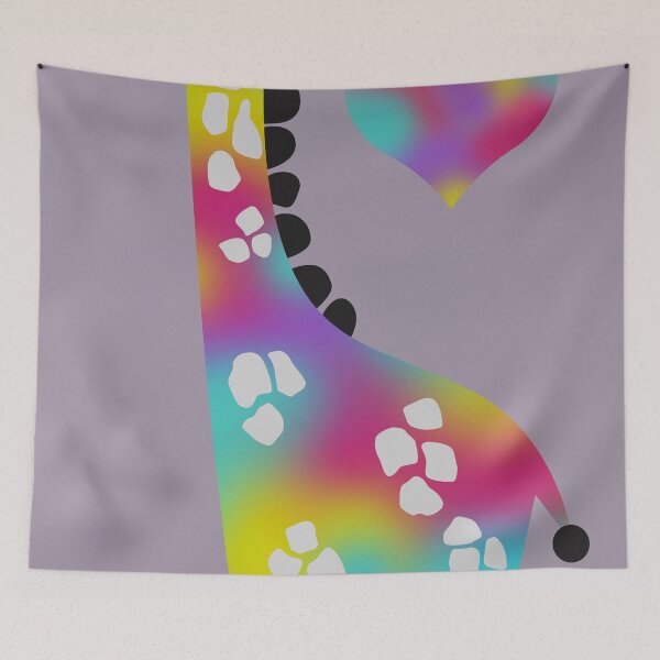 Item preview, Kids Giraffe Heart Colorful designed and sold by WallGarden.