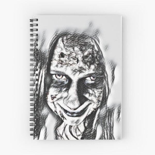 Item preview, Possessed Smile In Black & White designed and sold by Namsus-Printing.