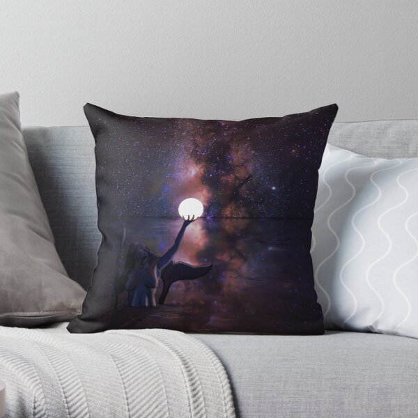 Where My Body Lies Throw Pillow