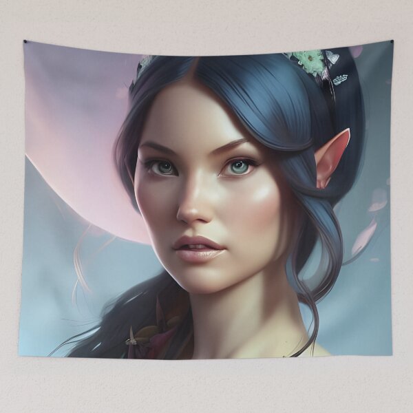 Item preview, Beautiful Fantasy Elf Princess designed and sold by Eliteijr.